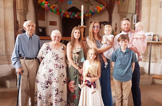 Family, Christening day Celebrations.