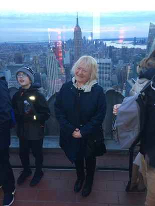 One of our best trips Auntie Eileen New York we had the best time you me mum Karen Chelsea & Rox ❤️