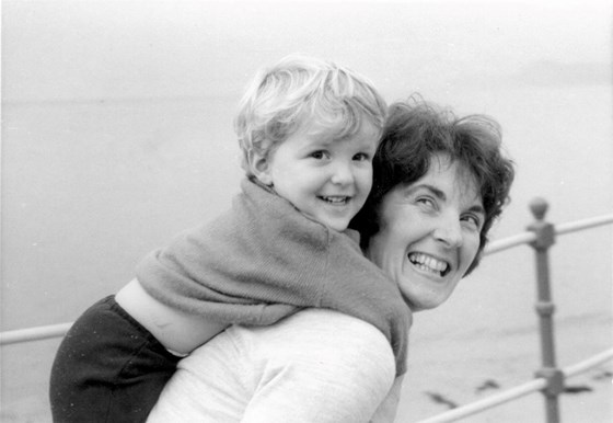 Joy and Simon at Sidmouth