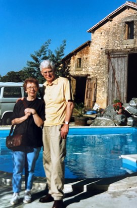 Christine & Richard in France