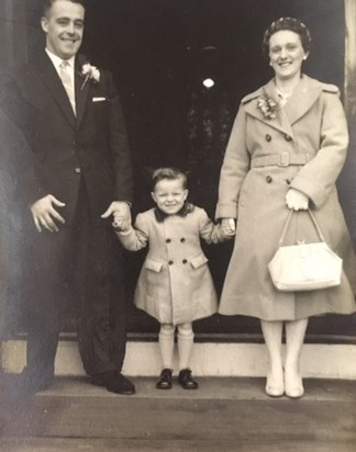 Nellie and Derek with son Phil c. 1959/60