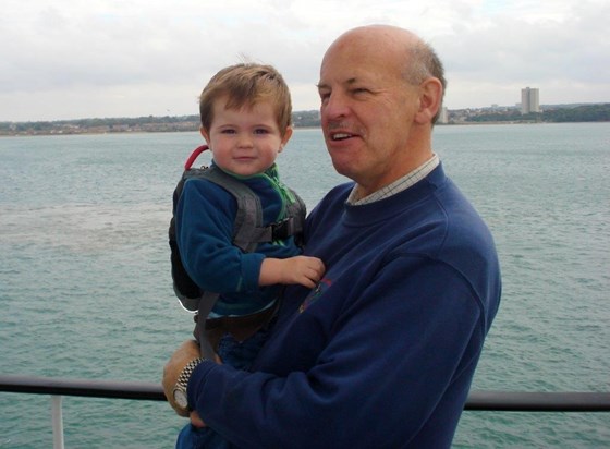 Dad and Thomas in 2009