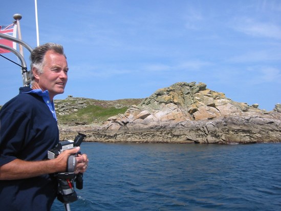 Dad at the Isles of Scilly x