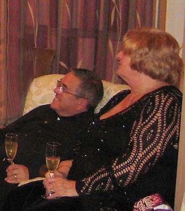 John & Sylvia at Alan's 60th