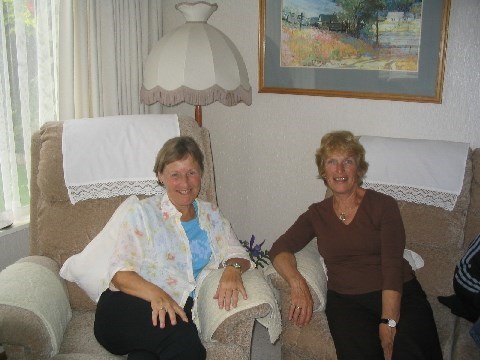 me and glenys in Wellington