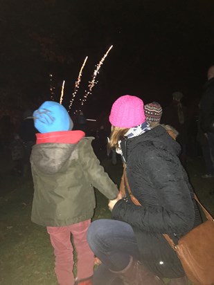 Happy times, Fireworks Night 