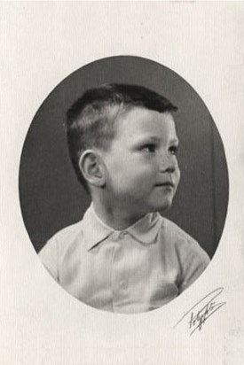 Nigel as a boy