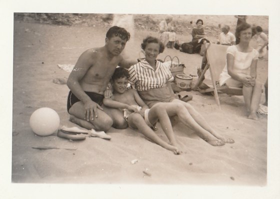 Mam, Dad & Brian at Marsden Grotto