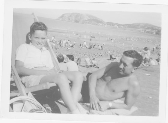 Bill.Brian.Llandudno 1960 001