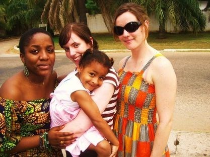 with friends in Accra 09