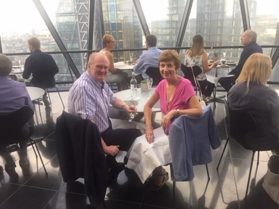 35th anniversary at the Gherkin