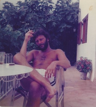 A young Tim in Corfu 1979
