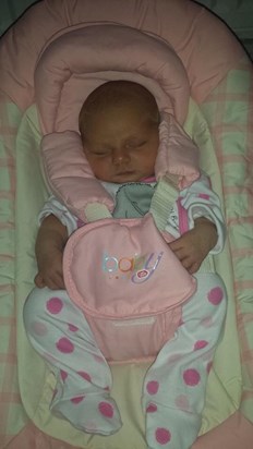 Leah Linda Anne.... Only a few days old so much of her gran in her xxx