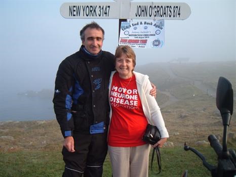 Jer & Shirley at Lands End 16-08-2010