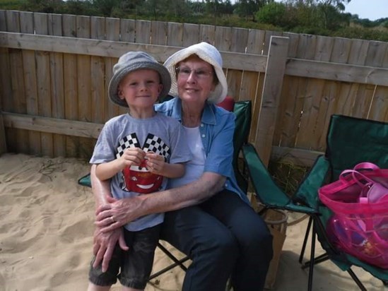 Nan and our Ethan