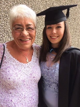 Mum and Lucy - Graduation