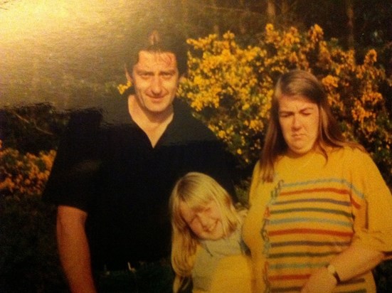 dad,hayley and mum