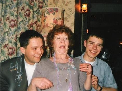 Brenda, Shaun & Colin at New Years Eve party