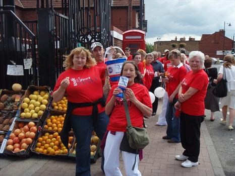 Joanne, Dora, Doreen and the market collectors