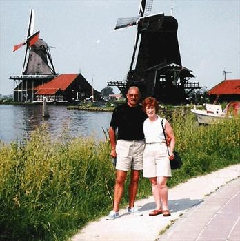 Les & Brenda in Holland.