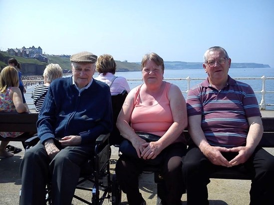 Whitby with Joan and Alan