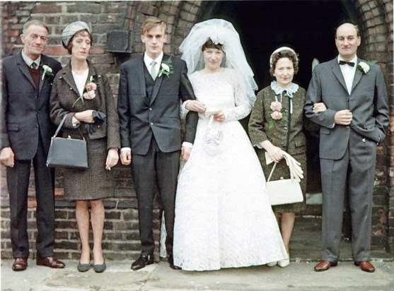 Ray and Chris's Wedding 22 October 1966
