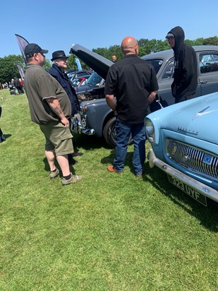 Great times at car shows with you John 