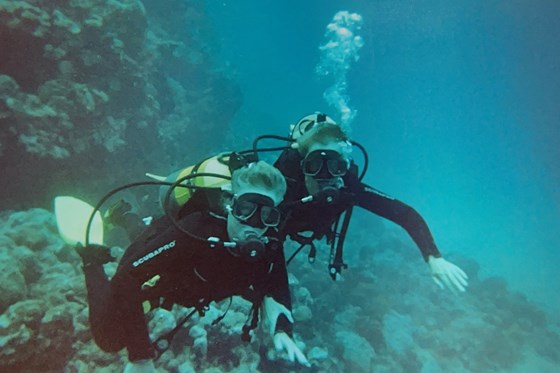 Scuba diving in Mauritius 