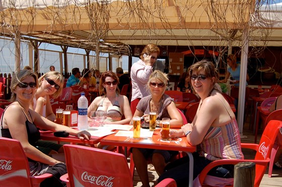Girls on Tour - celebrating our 40ths in Spain - as you do!