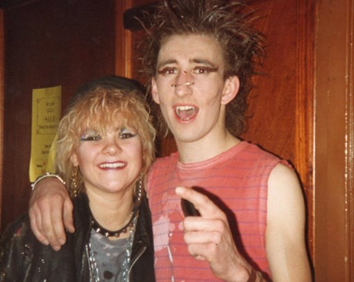 Nov 1985 - Jo & Steve Pearce at The Crown, Marlow... looking good as always! x