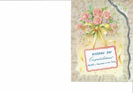 Mum and Dad Wedding Card