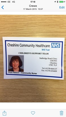 The best Community Nurse there ever was!! 
