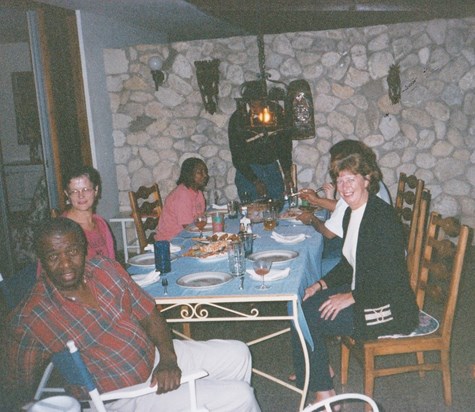 2000 Jamaica with Hilary and Milton 