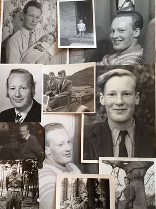 Collage of Dad