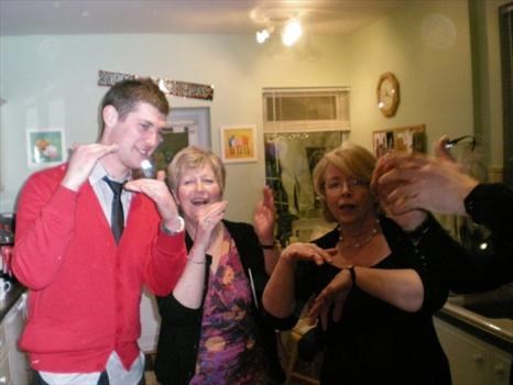 Marge's 60th - kitchen raving!