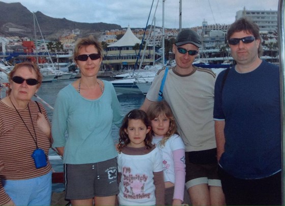 Family holiday (with cool shades) in Tenerife