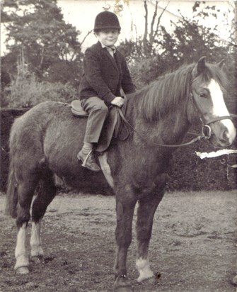 Ralph Horse riding