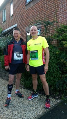 TC and Paul  GNR 2018 before The run