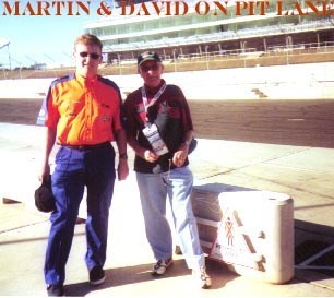 Martin & David on Pit Lane