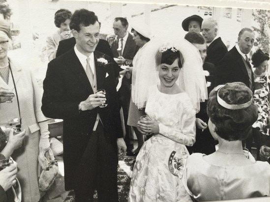 Wedding day 1963