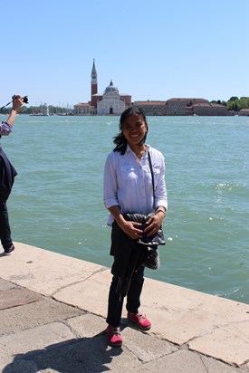 Yolly in Venice