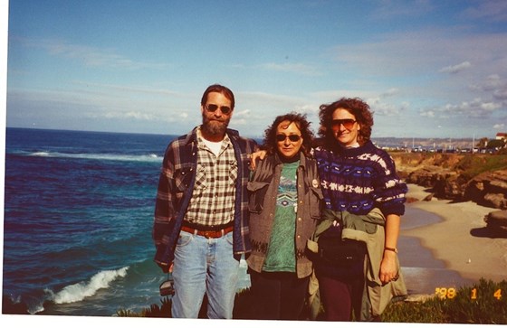 Ron, Sher, and Marc in La Jolla, Ca.