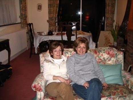 With Diane, England 2005