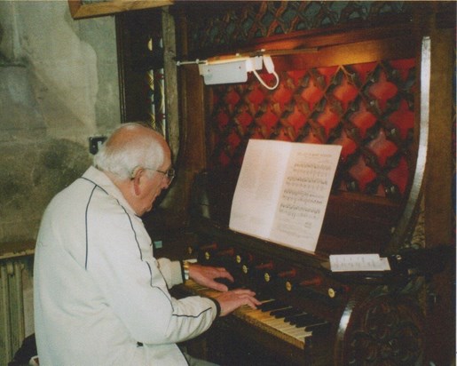At The St. Etheldreda Organ 