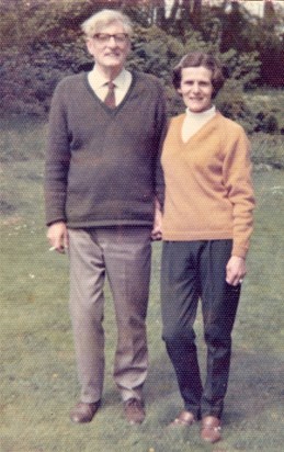 Eileen & St John in Hole Park, Kent