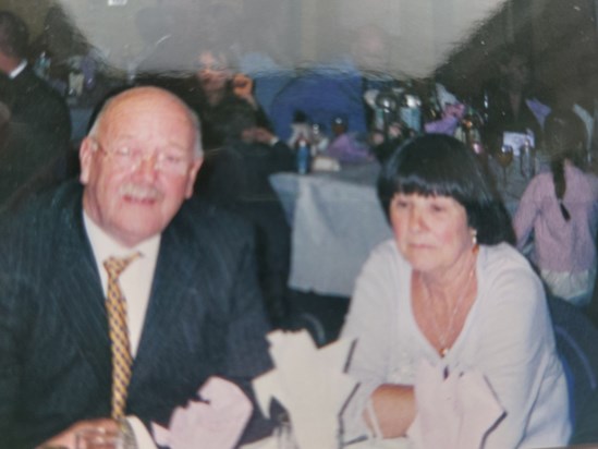 20240409 181335Uncle Mike and Auntie Pat at his great nieces wedding. 