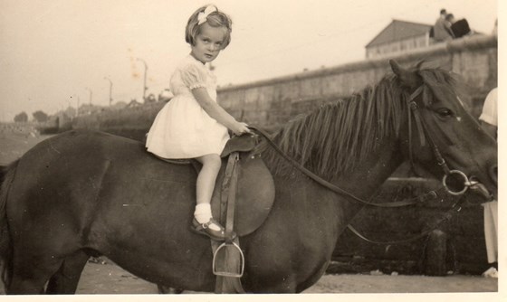 This is when Jill got her love for horses aged 3 years