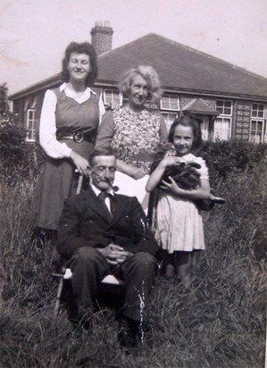 Vera, Grandma, Grandpa and Terri