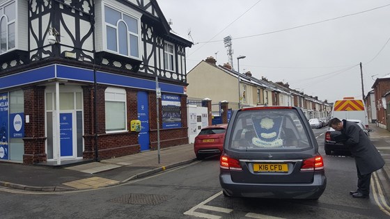 To the Fratton Football Club one last time, with my dear Aunt Vera who loved it so very much. xxx 