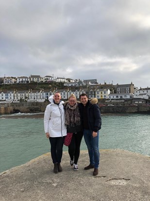 Porthleven with Nell and Sall 2018